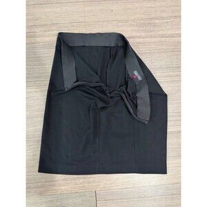 vince camuto black fitted pencil mini skirt size 8